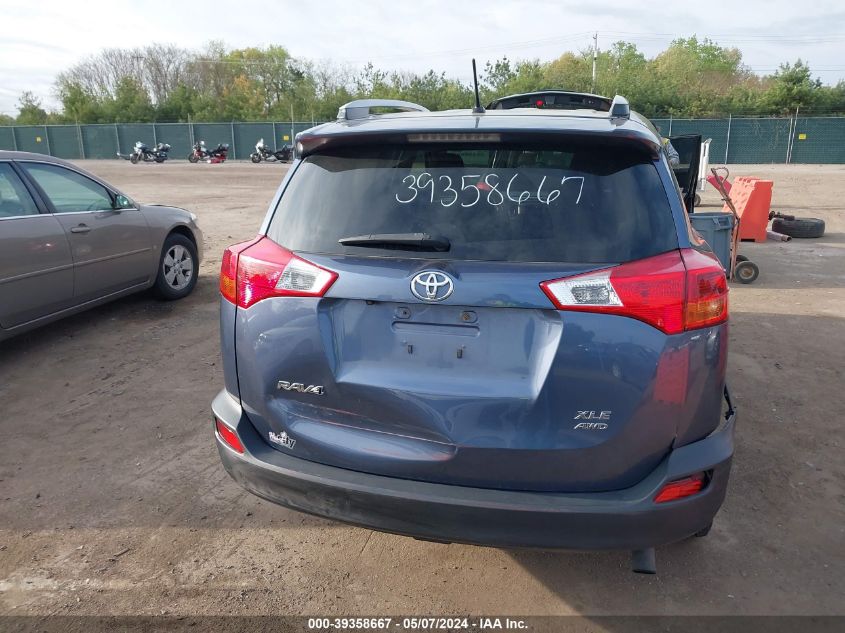 2013 Toyota Rav4 Xle VIN: JTMRFREVXD5007237 Lot: 39358667