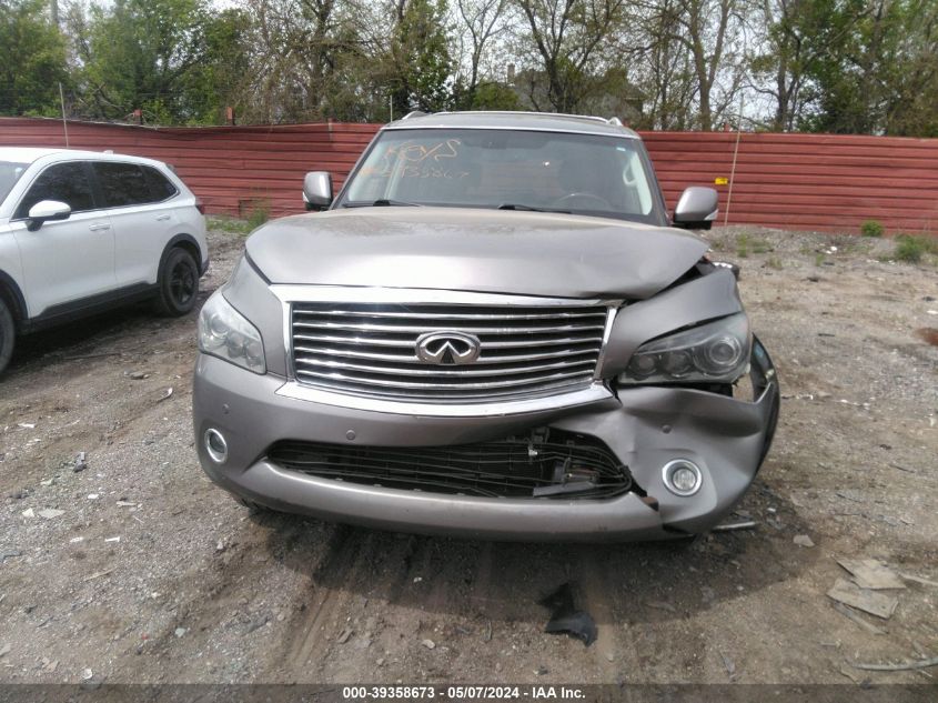 2014 Infiniti Qx80 VIN: JN8AZ2NE6E9068708 Lot: 39358673