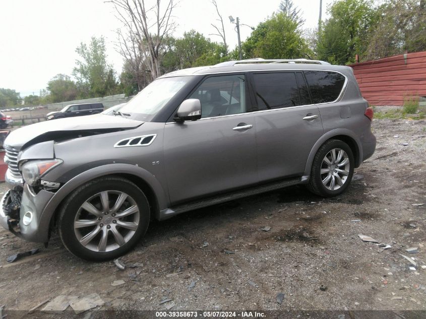 2014 Infiniti Qx80 VIN: JN8AZ2NE6E9068708 Lot: 39358673