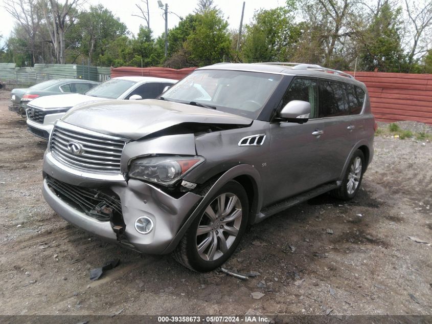 2014 Infiniti Qx80 VIN: JN8AZ2NE6E9068708 Lot: 39358673