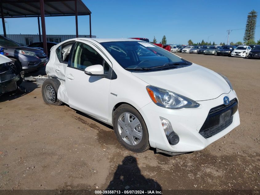 2015 Toyota Prius C Two VIN: JTDKDTB37F1582199 Lot: 39358713