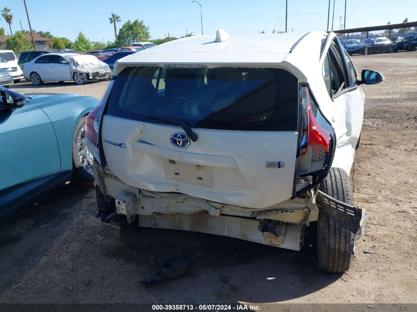 2015 Toyota Prius C Two VIN: JTDKDTB37F1582199 Lot: 39358713