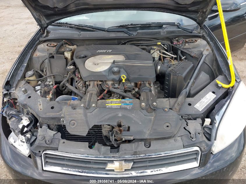 2006 Chevrolet Impala Ltz VIN: 2G1WU581069435942 Lot: 39358741