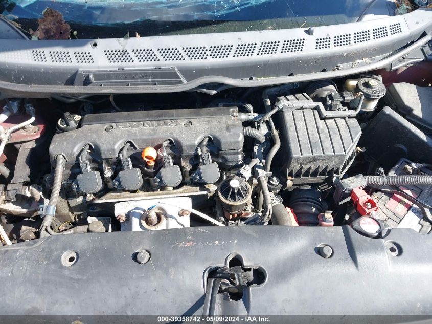 2008 Honda Civic Lx VIN: 2HGFA16558H530375 Lot: 39358742