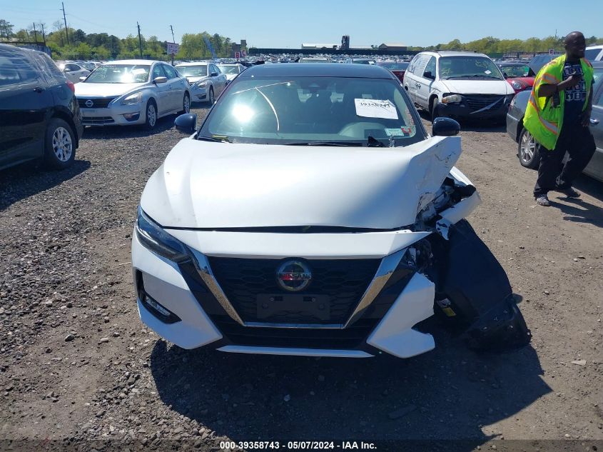 2022 Nissan Sentra Sr Xtronic Cvt VIN: 3N1AB8DV5NY278525 Lot: 39358743