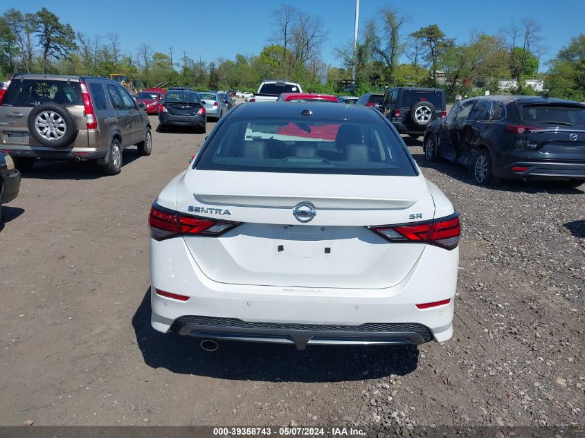 2022 Nissan Sentra Sr Xtronic Cvt VIN: 3N1AB8DV5NY278525 Lot: 39358743