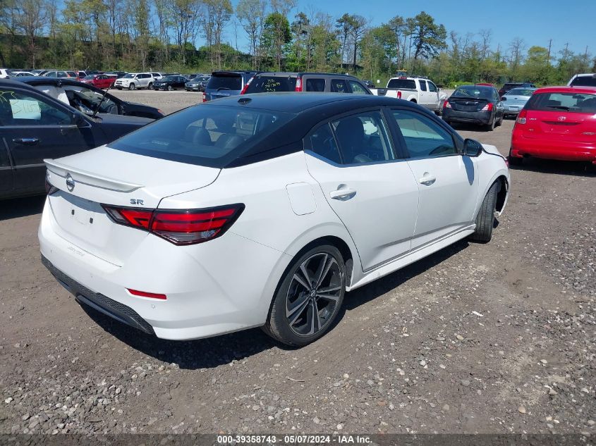 2022 Nissan Sentra Sr Xtronic Cvt VIN: 3N1AB8DV5NY278525 Lot: 39358743