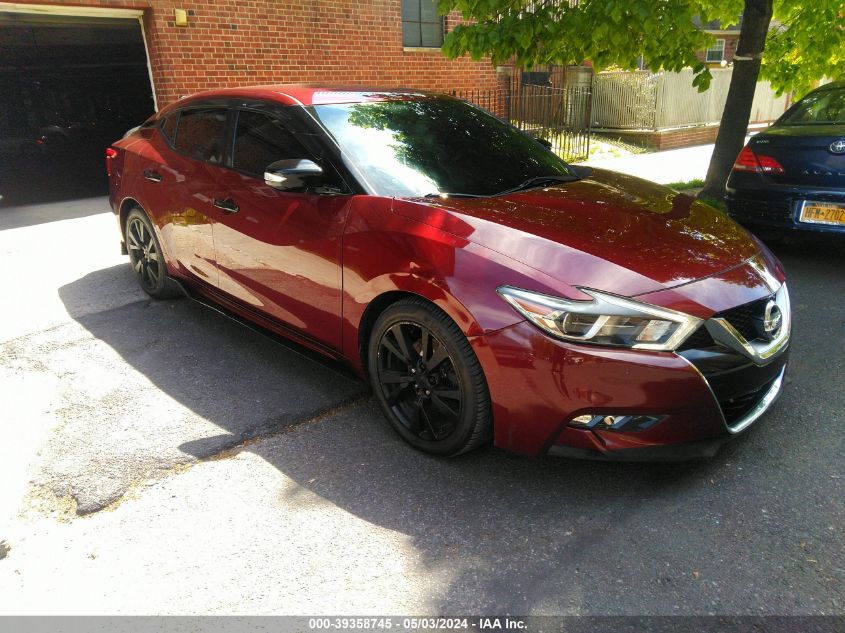 2017 Nissan Maxima 3.5 Sv VIN: 1N4AA6AP9HC440931 Lot: 39358745