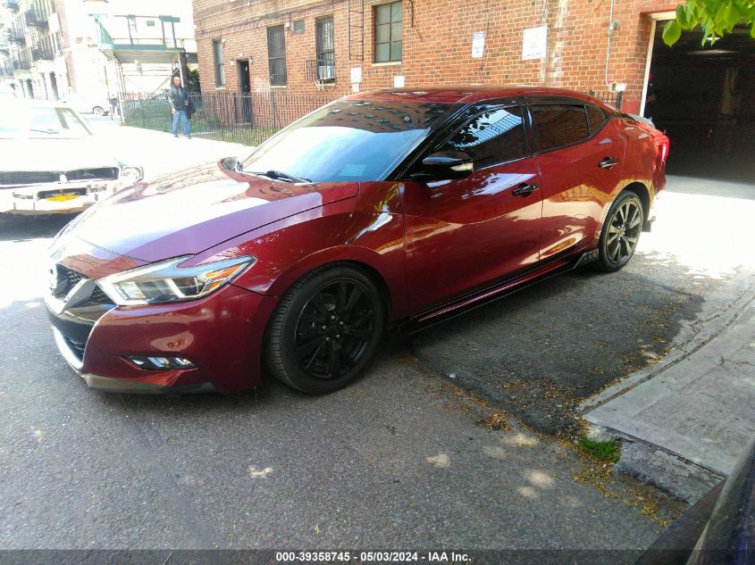 2017 Nissan Maxima 3.5 Sv VIN: 1N4AA6AP9HC440931 Lot: 39358745