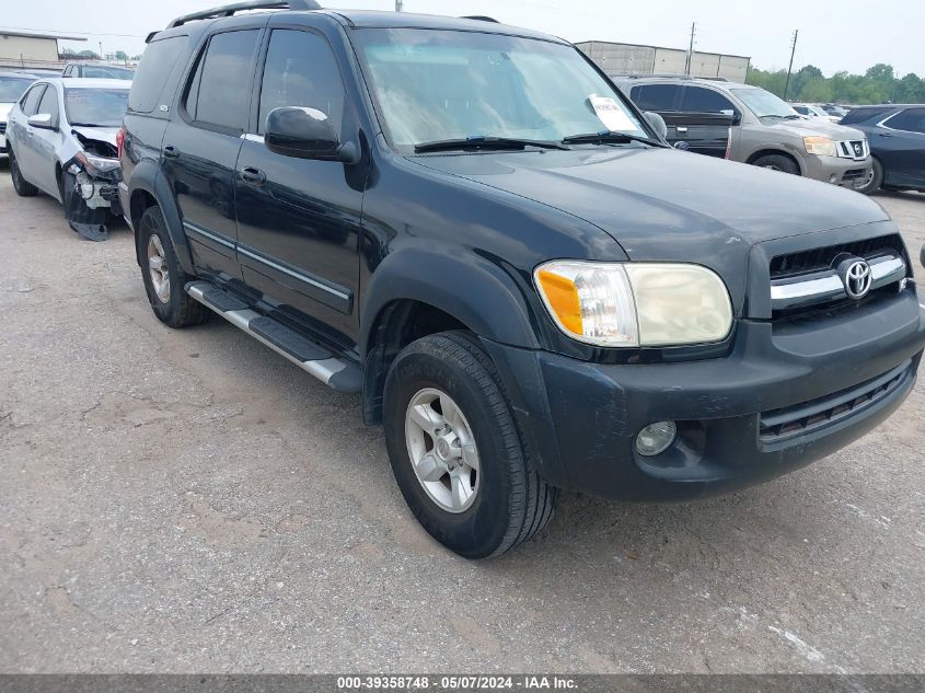 2005 Toyota Sequoia Sr5 V8 VIN: 5TDZT34A05S246537 Lot: 39358748