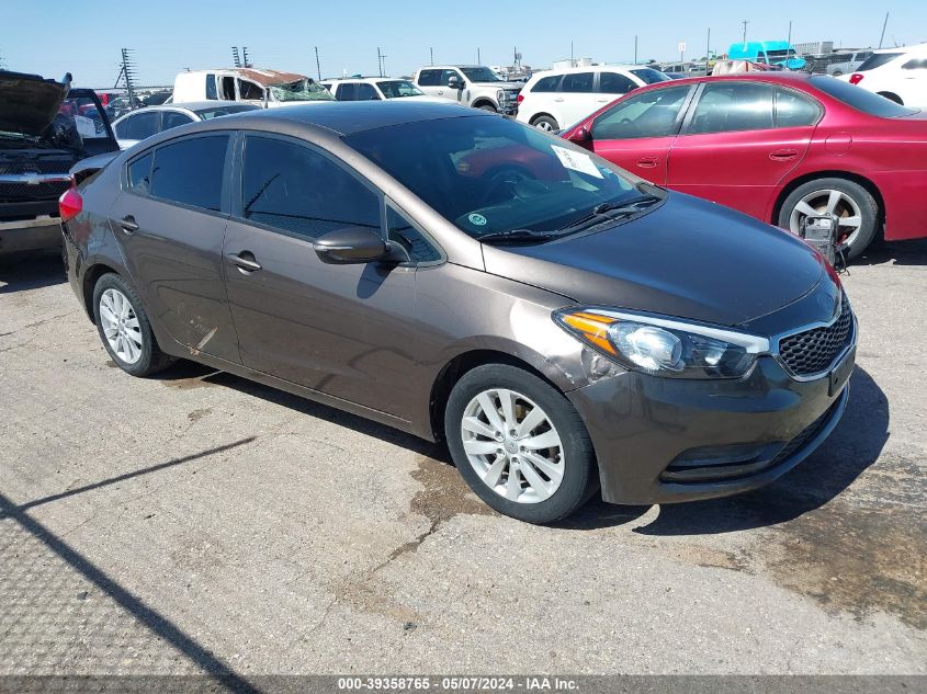 2014 Kia Forte Lx VIN: KNAFX4A66E5208424 Lot: 39358765