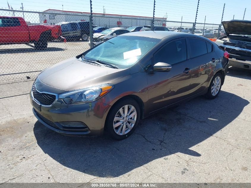 2014 Kia Forte Lx VIN: KNAFX4A66E5208424 Lot: 39358765