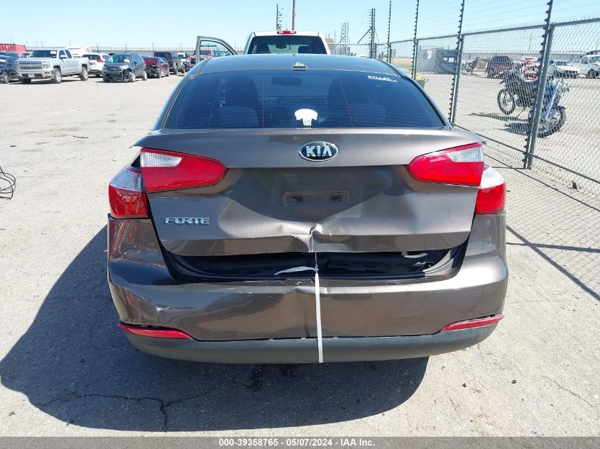 2014 Kia Forte Lx VIN: KNAFX4A66E5208424 Lot: 39358765