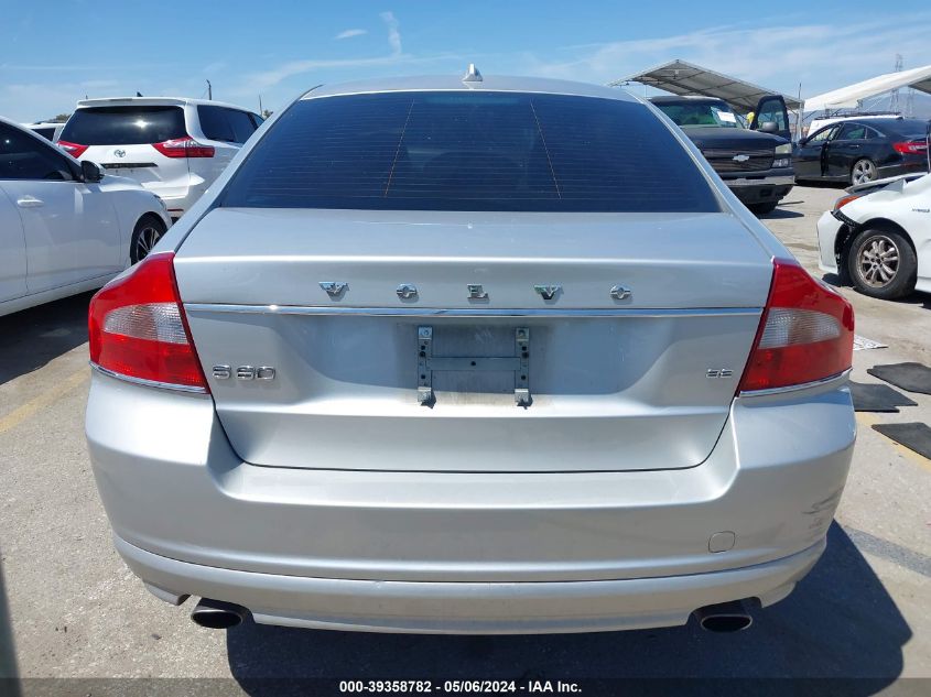 2010 Volvo S80 3.2 VIN: YV1960AS2A1120183 Lot: 39358782