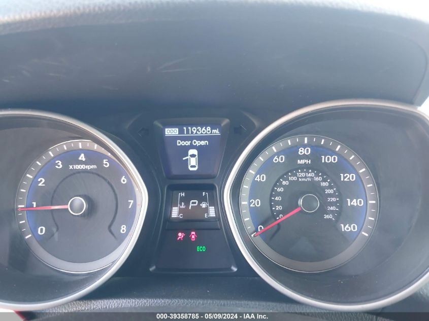 2013 Hyundai Elantra Gt VIN: KMHD35LE8DU116764 Lot: 39358785