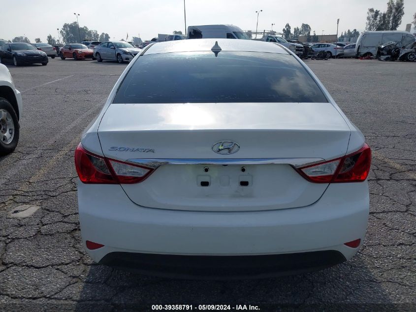 2014 Hyundai Sonata Gls VIN: 5NPEB4AC1EH914896 Lot: 39358791