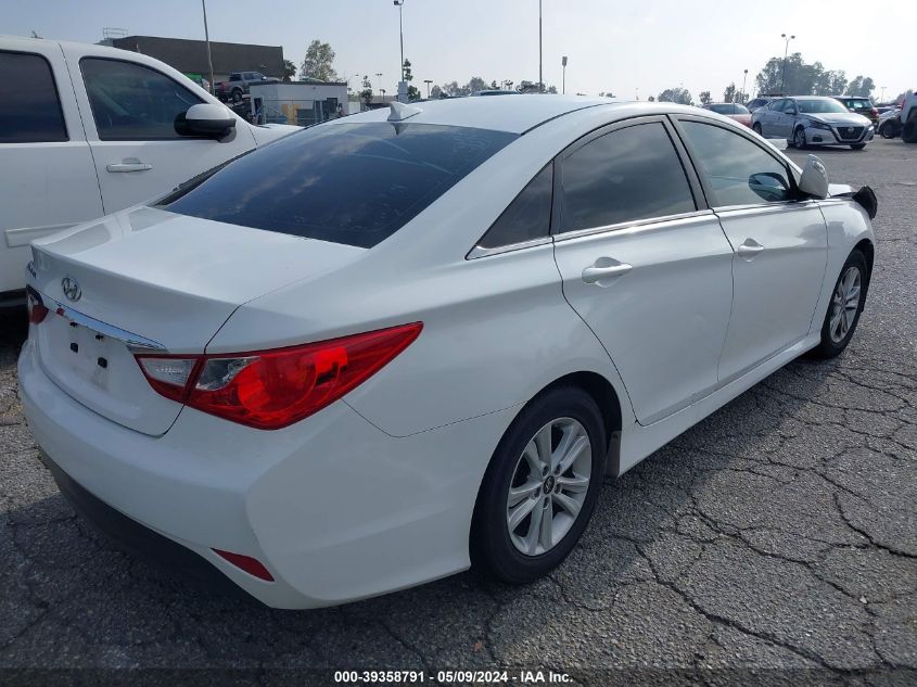 2014 Hyundai Sonata Gls VIN: 5NPEB4AC1EH914896 Lot: 39358791