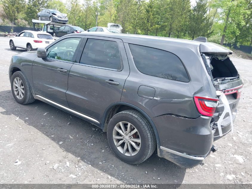 2018 Dodge Durango Sxt Awd VIN: 1C4RDJAG7JC385733 Lot: 39358797