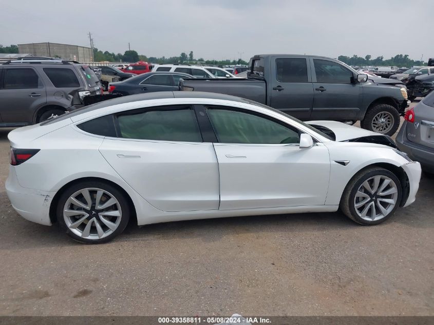 2019 Tesla Model 3 Long Range/Performance VIN: 5YJ3E1EB1KF365130 Lot: 39358811