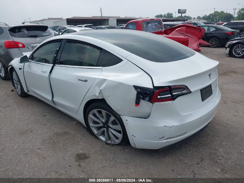 2019 Tesla Model 3 Long Range/Performance VIN: 5YJ3E1EB1KF365130 Lot: 39358811