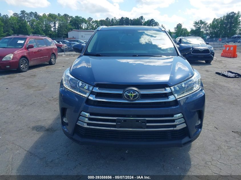 2019 Toyota Highlander Limited/Limited Platinum VIN: 5TDDZRFH8KS930138 Lot: 39358856