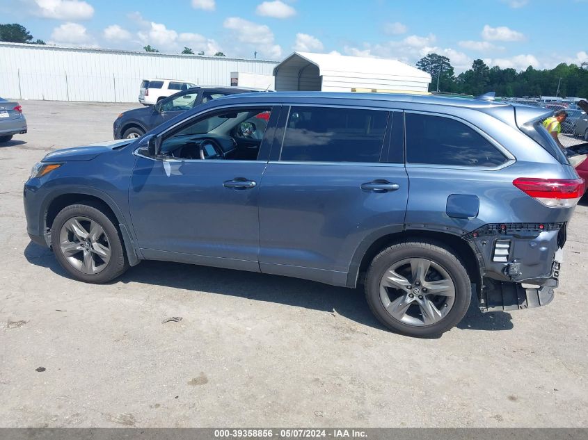 2019 Toyota Highlander Limited/Limited Platinum VIN: 5TDDZRFH8KS930138 Lot: 39358856