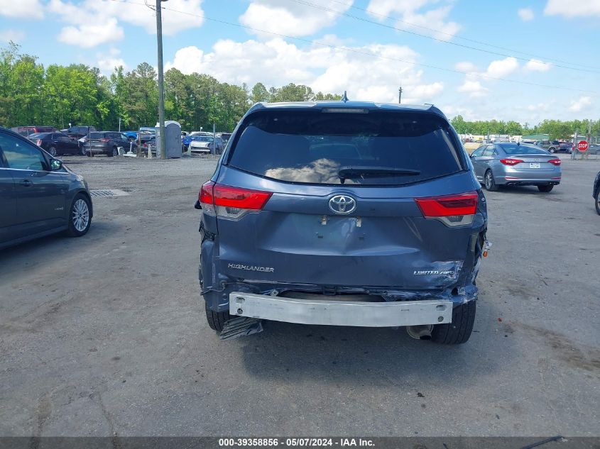 2019 Toyota Highlander Limited/Limited Platinum VIN: 5TDDZRFH8KS930138 Lot: 39358856