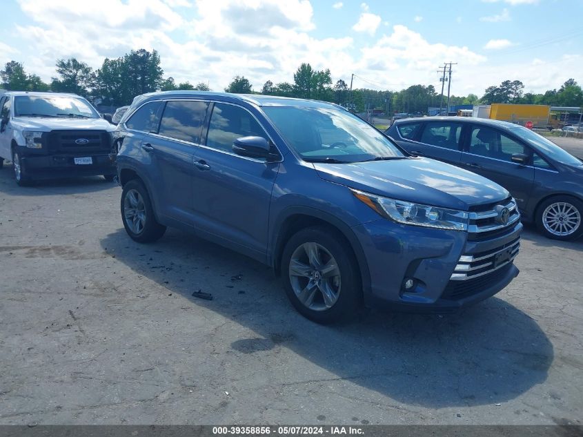 2019 Toyota Highlander Limited/Limited Platinum VIN: 5TDDZRFH8KS930138 Lot: 39358856