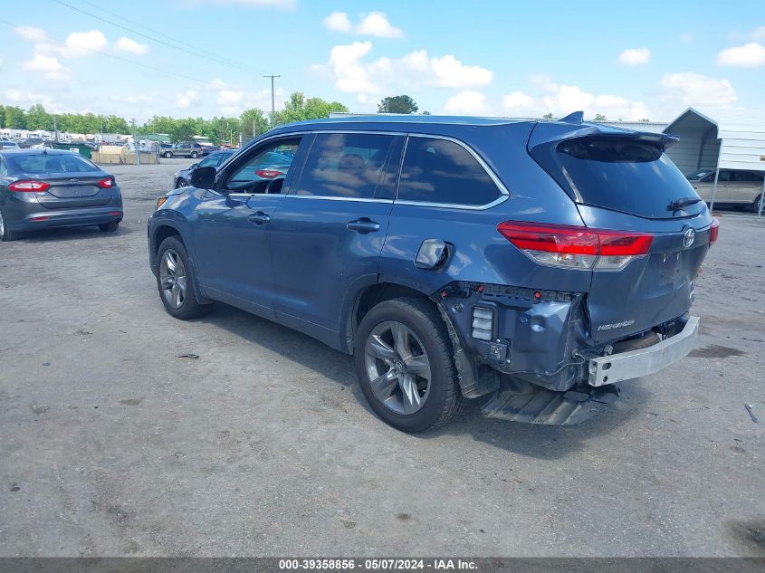 2019 Toyota Highlander Limited/Limited Platinum VIN: 5TDDZRFH8KS930138 Lot: 39358856