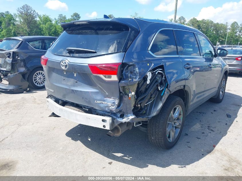 2019 Toyota Highlander Limited/Limited Platinum VIN: 5TDDZRFH8KS930138 Lot: 39358856