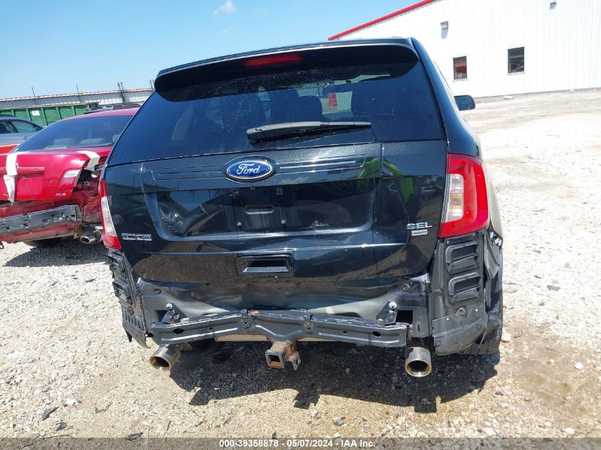 2013 Ford Edge Sel VIN: 2FMDK4JC2DBB69092 Lot: 39358878