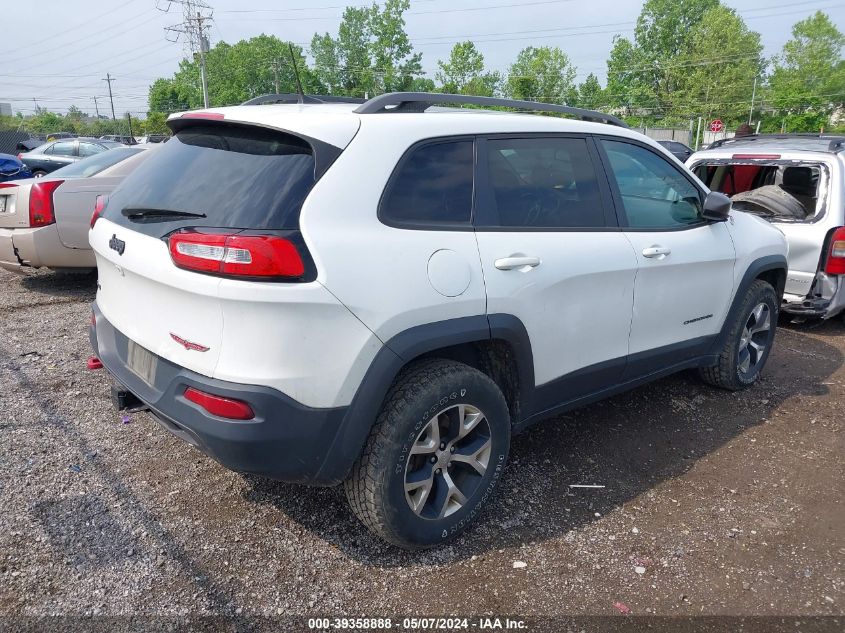 2016 Jeep Cherokee Trailhawk VIN: 1C4PJMBS9GW213988 Lot: 39358888