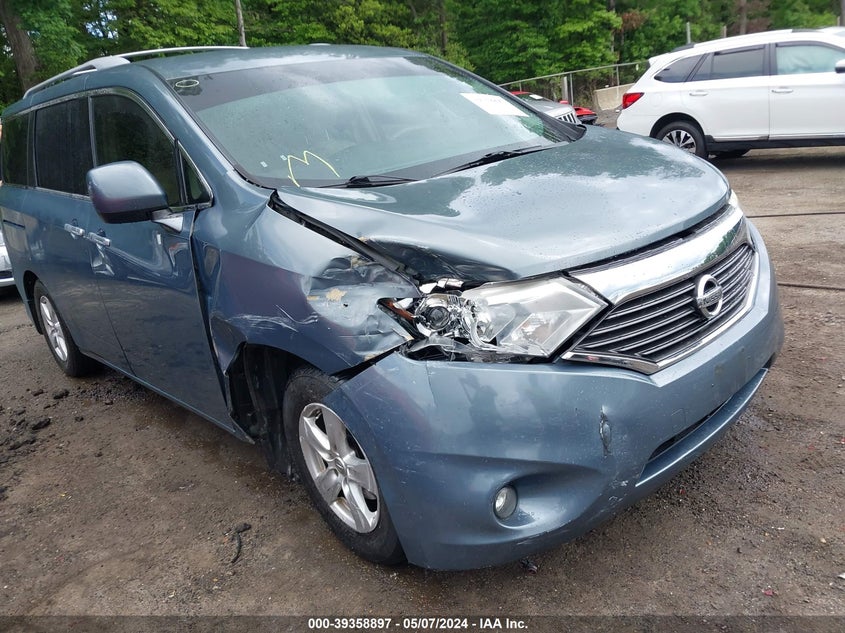 2012 Nissan Quest Sv VIN: JN8AE2KP0C9050932 Lot: 39358897