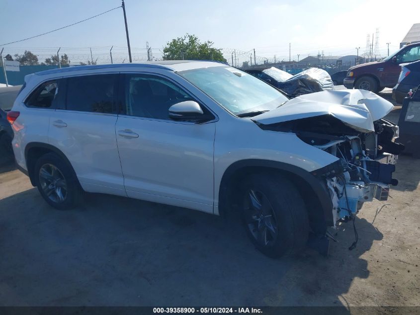 2018 Toyota Highlander Limited Platinum VIN: 5TDDZRFH6JS912817 Lot: 39358900