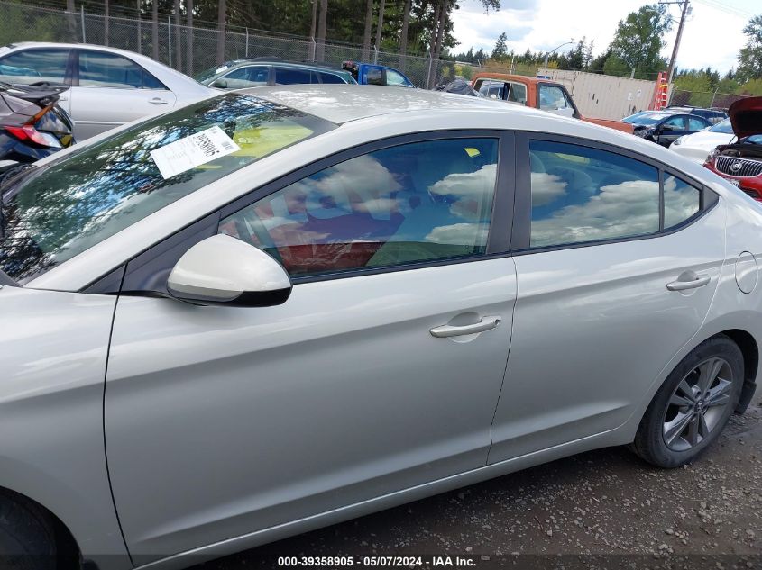 2017 Hyundai Elantra Se VIN: KMHD84LF3HU369971 Lot: 39358905