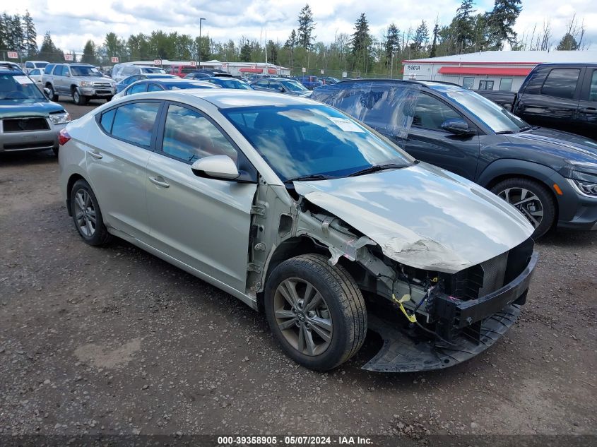 2017 HYUNDAI ELANTRA SE - KMHD84LF3HU369971