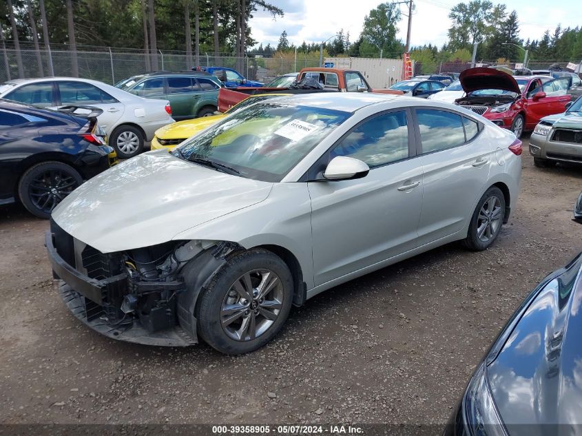 2017 Hyundai Elantra Se VIN: KMHD84LF3HU369971 Lot: 39358905