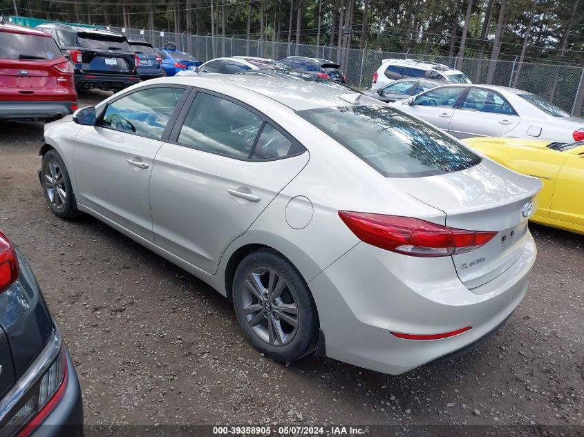 2017 Hyundai Elantra Se VIN: KMHD84LF3HU369971 Lot: 39358905