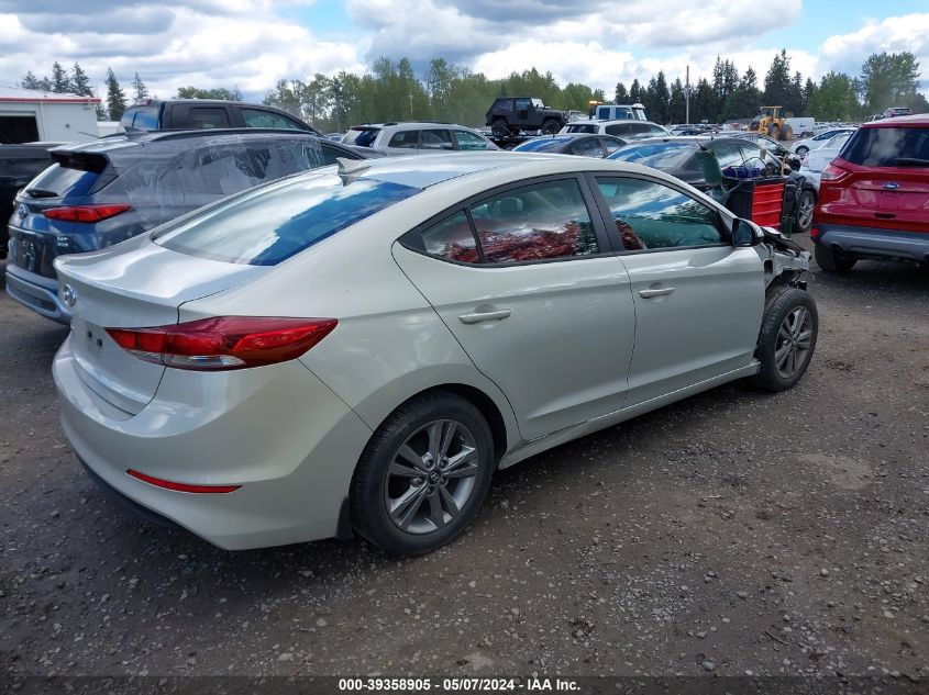 2017 Hyundai Elantra Se VIN: KMHD84LF3HU369971 Lot: 39358905