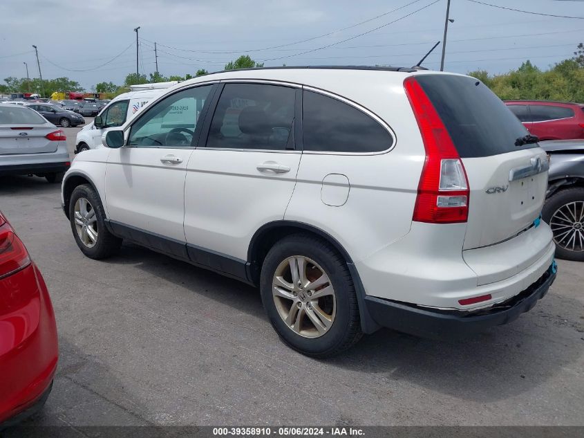 2011 Honda Cr-V Ex-L VIN: 5J6RE3H70BL049108 Lot: 39358910