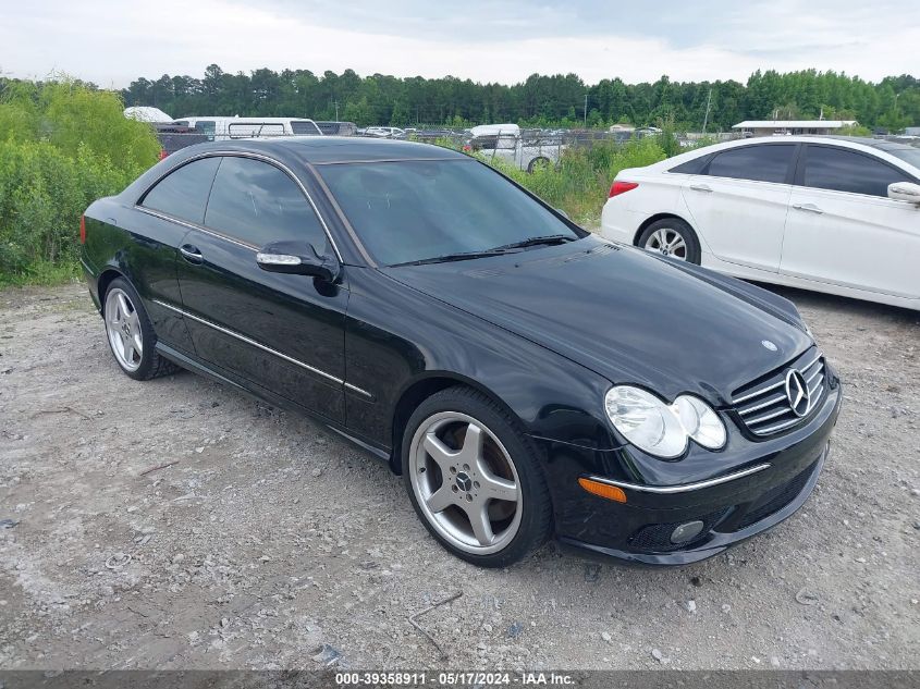 2004 Mercedes-Benz Clk 500 VIN: WDBTJ75JX4F089999 Lot: 39358911