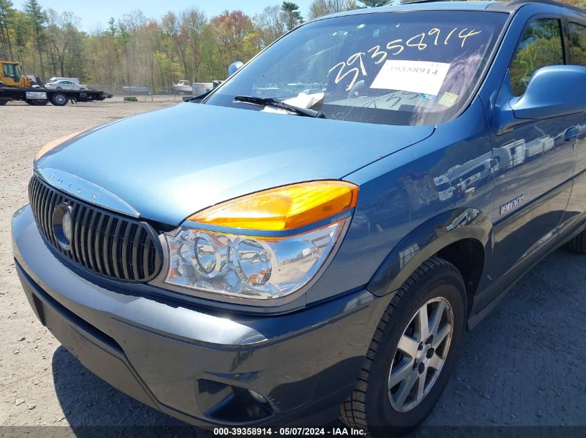 2002 Buick Rendezvous Cxl VIN: 3G5DB03E92S532529 Lot: 39358914