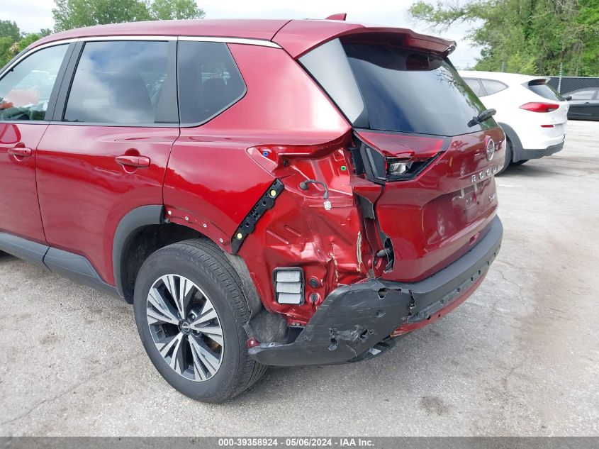 2023 Nissan Rogue Sv Intelligent Awd VIN: 5N1BT3BBXPC891919 Lot: 39358924