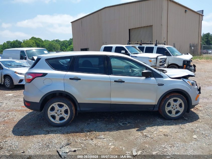 2017 Ford Escape S VIN: 1FMCU0F70HUD80642 Lot: 39358928