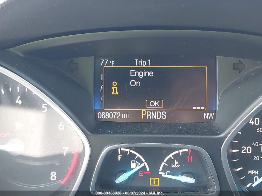 2017 FORD ESCAPE S - 1FMCU0F70HUD80642