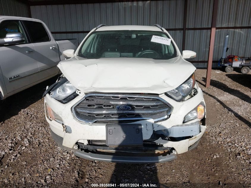 2020 Ford Ecosport Titanium VIN: MAJ6S3KL8LC362180 Lot: 39358941