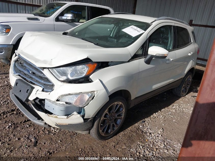 2020 Ford Ecosport Titanium VIN: MAJ6S3KL8LC362180 Lot: 39358941