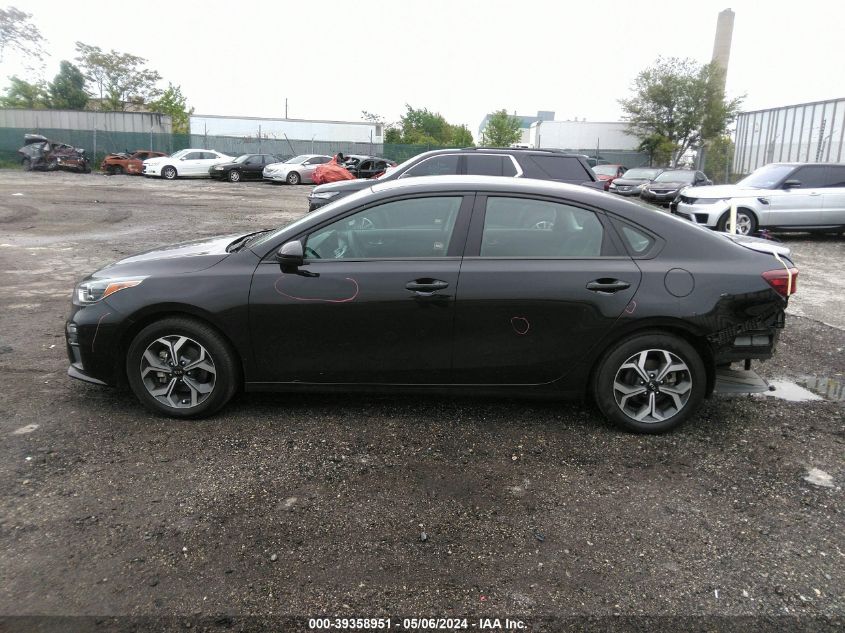 2021 Kia Forte Lxs VIN: 3KPF24AD6ME279187 Lot: 39358951