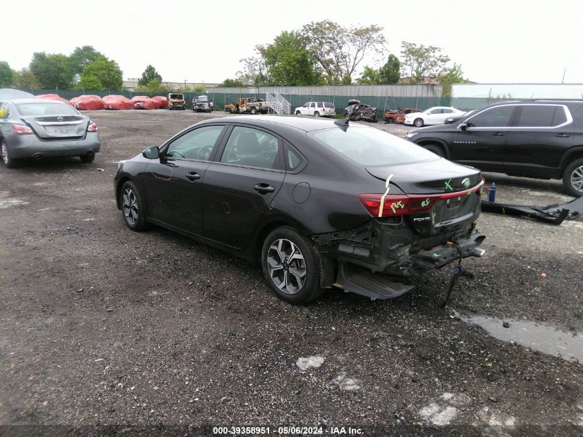 2021 Kia Forte Lxs VIN: 3KPF24AD6ME279187 Lot: 39358951