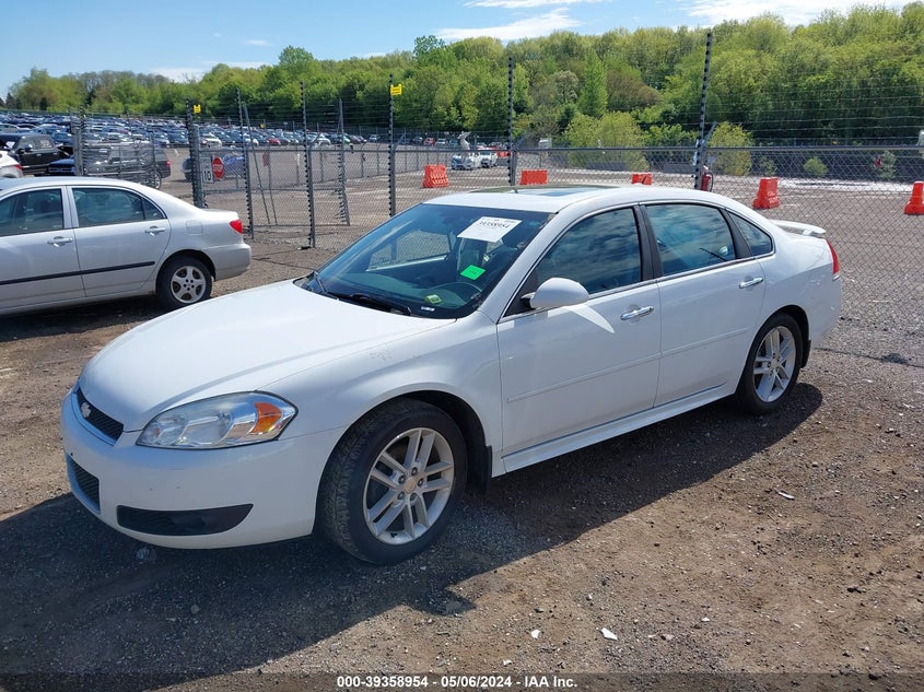 2014 CHEVROLET IMPALA LIMITED LTZ - 2G1WC5E3XE1144113